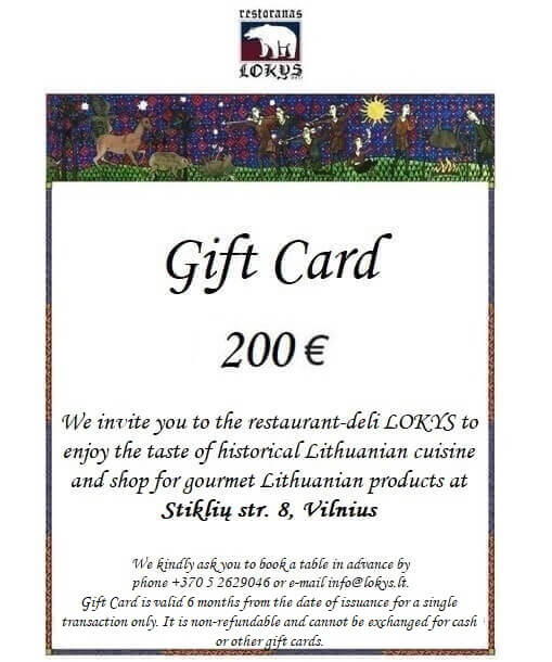 Lokys Gift Card
